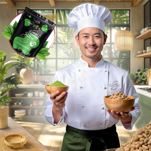 Nustino – Mantequilla de cacahuete en polvo – Matcha (sin azúcar añadido) 400 g