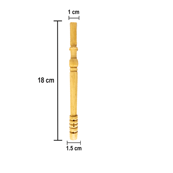 Wooden bombilla straw - Palo Santo - various colors