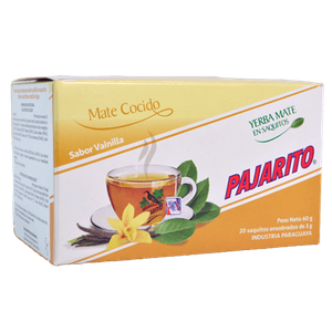 Pajarito Vanilla in Teebeutel 20x3g 