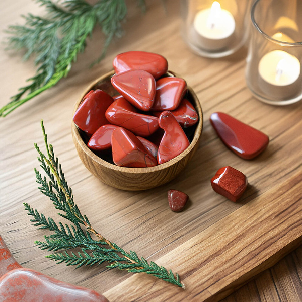 Červený jaspis (neopracovaný kámen) 50 g