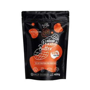 Nustino – Burro di arachidi in polvere – Salted Caramel (senza zucchero aggiunto) 400 g