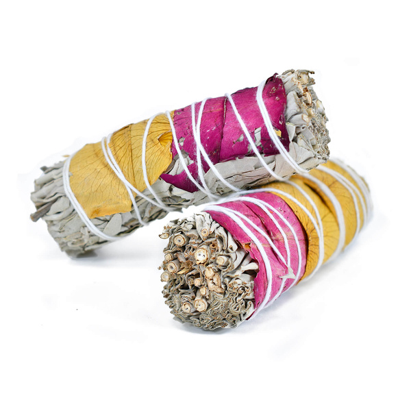 Sauge Blanche et rose – Encens en rouleau 20-30 g