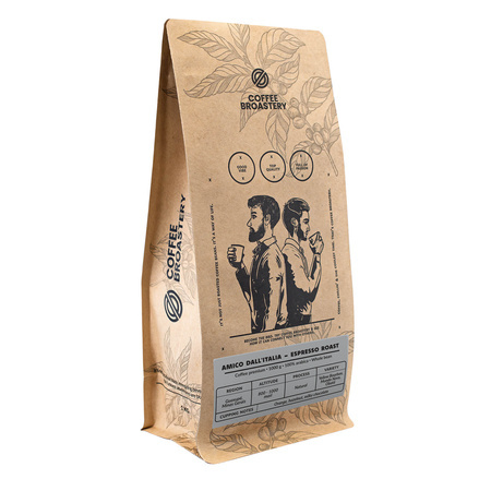 28 x Coffee Broastery - Kawa ziarnista Amico dall'Italia Espresso Roast 1 kg