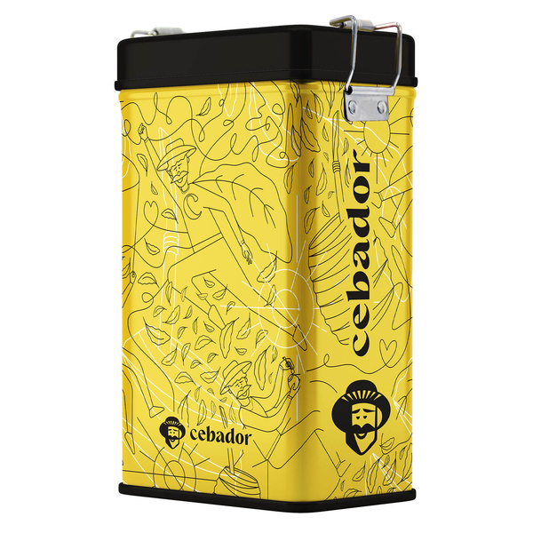 Yerbera - Cebador tin can for yerba mate/coffee/tea