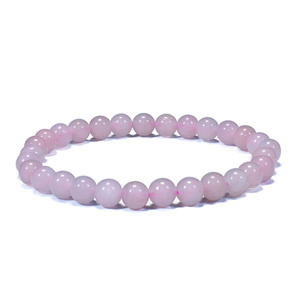 Bracelet en quartz rose