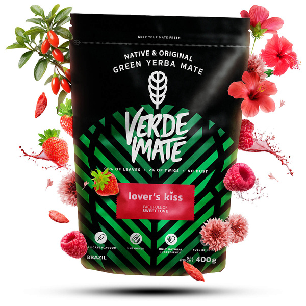 40 x  Verde Mate Green Lover's Kiss 0,4 kg