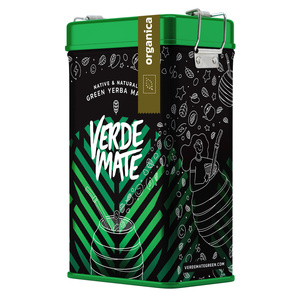 Yerbera – Boîte en métal + Verde Mate Green Organica 0,5 kg