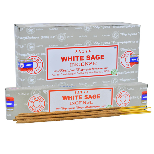 Varillas de Incienso Satya – White Sage