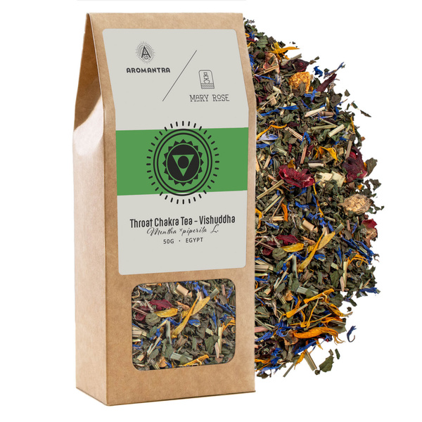 Aromantra x Mary Rose – Tè Chakra della Gola Vishuddha (tisana) 50 g