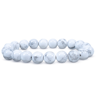 Bracelet with White Turquoise