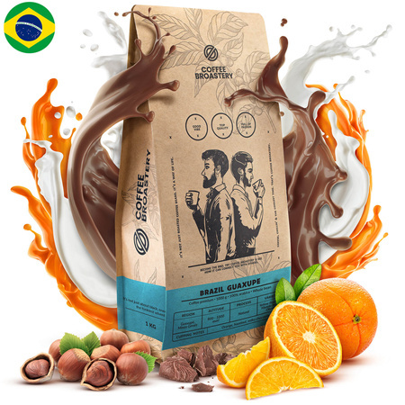 28 x Coffee Broastery - Kawa ziarnista Brazil Guaxupe Premium 1 kg