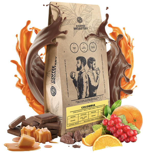 Coffee Broastery - Café arábica en grano Colombia Medellin Premium 400 g