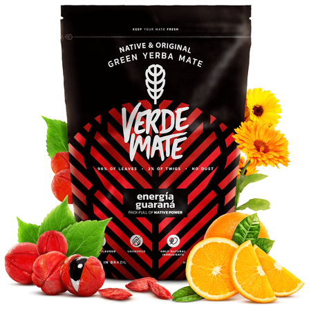 40 x Verde Mate Green Energia Guarana 0,4 kg