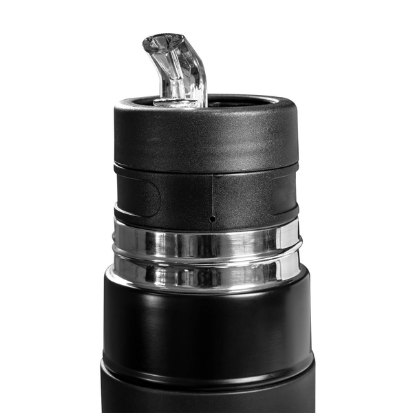 24 x Yerbomos X ALL IN ONE - 450 ml - Matero, termos i bombilla w jednym (czarny)