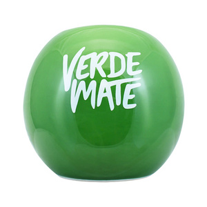 36 x Tykwa Ceramiczna Verde Mate Manzana - ok. 300 ml