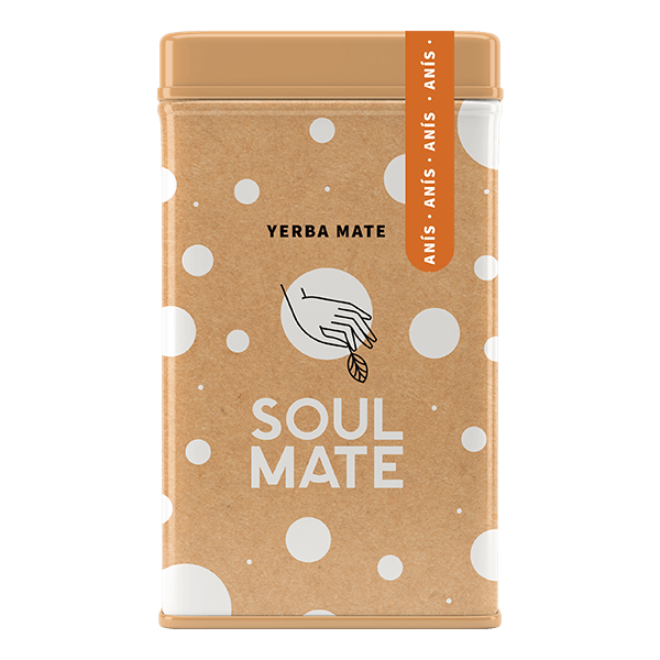 Yerbera – Tin can + Soul Mate Orgánica Anís 0.5kg 