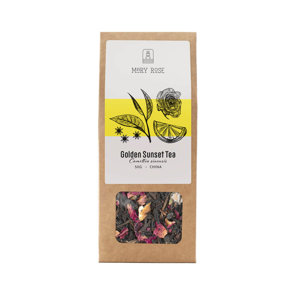 Mary Rose – Té Golden Sunset – 50 g