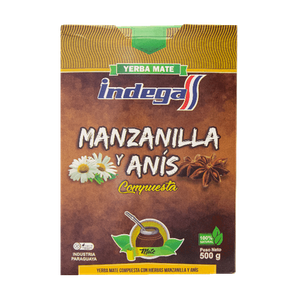 10 x Indega Manzanilla y Anis 0.5kg