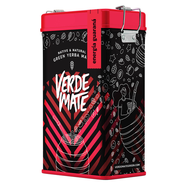 32 x Yerbera - plechovka Verde Mate Green Energia Guarana 0,5 kg