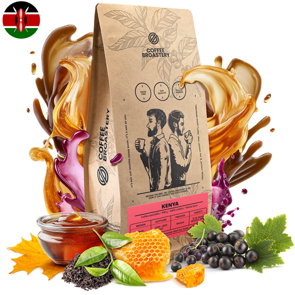 Coffee Broastery - Café arábica en grano Kenya Nyeri Speciality 400 g