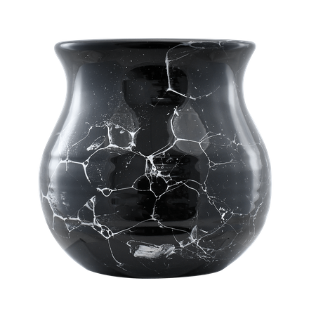 36 x Ceramic calabash - Marmori 350 ml