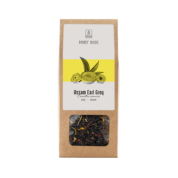 Mary Rose - Thé Noir Assam Earl Grey - 50 g
