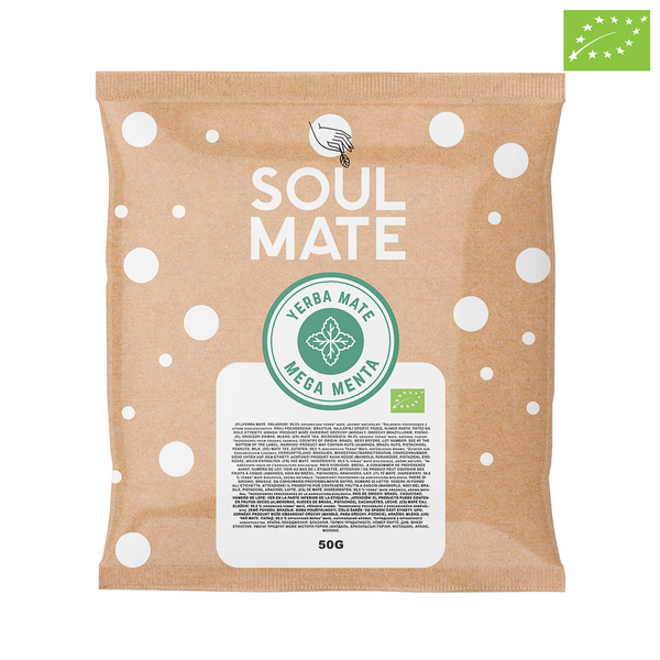 200 x Soul Mate Organica Mega Menta 50 g (biologico)