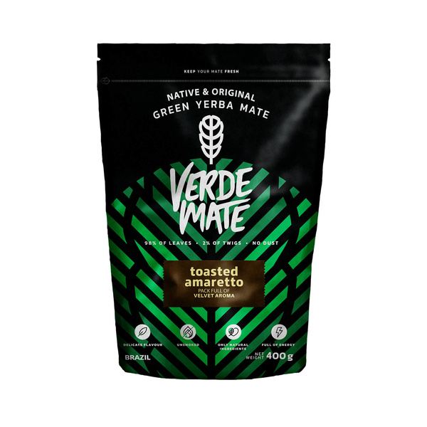 40 x Verde Mate Green Amaretto - Tostada 0,4 kg