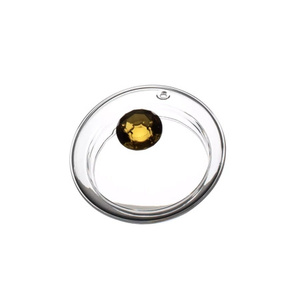 4 x Diamante 1200 ml Glaskanne mit Brüher