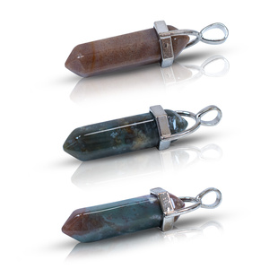 Pendentif en agate indienne