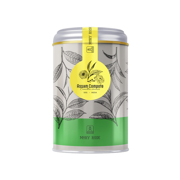 Mary Rose - Assam Compote Tea in tin can - 50g