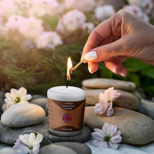 Vela sin aroma - Limpieza